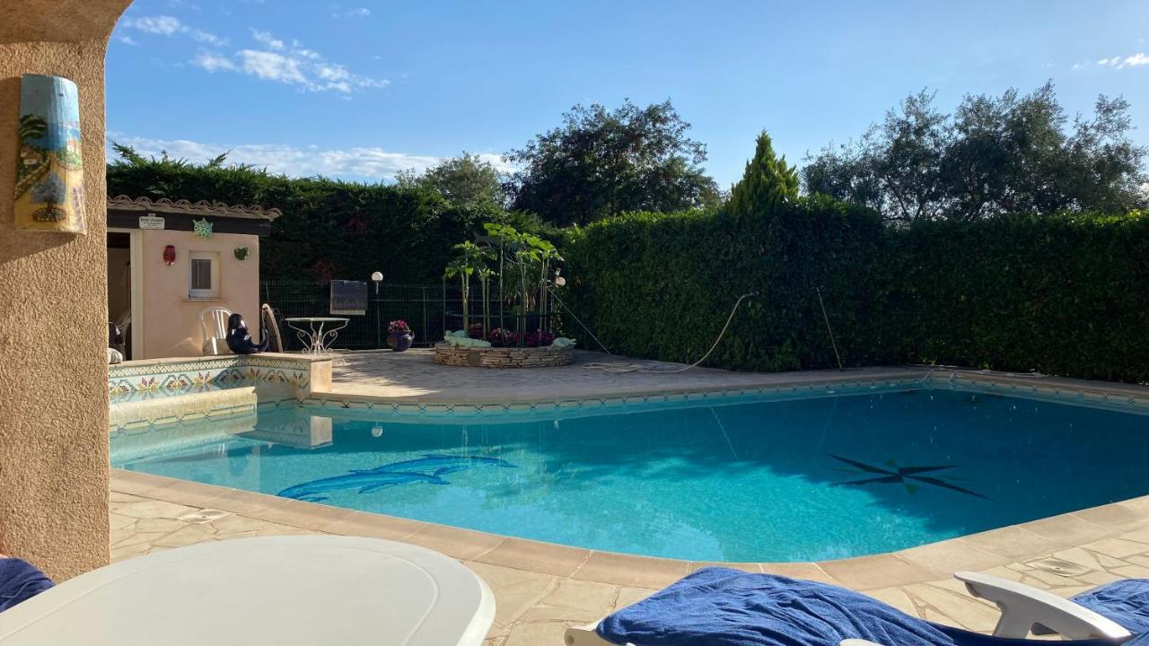 2 Pieces Rdc Villa Piscine La Roquette-sur-Siagne Zewnętrze zdjęcie