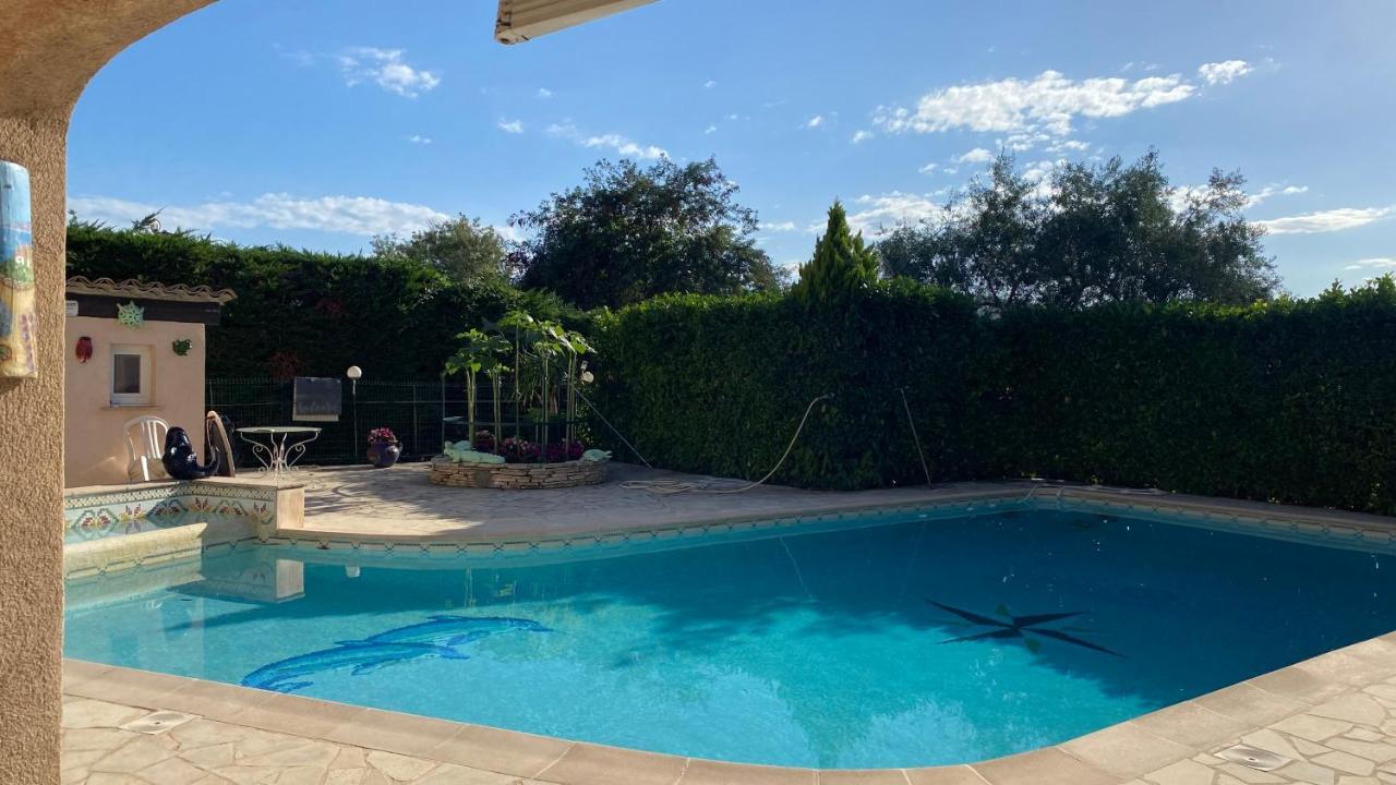 2 Pieces Rdc Villa Piscine La Roquette-sur-Siagne Zewnętrze zdjęcie
