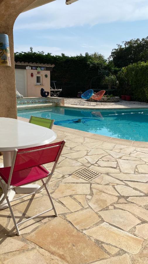 2 Pieces Rdc Villa Piscine La Roquette-sur-Siagne Zewnętrze zdjęcie