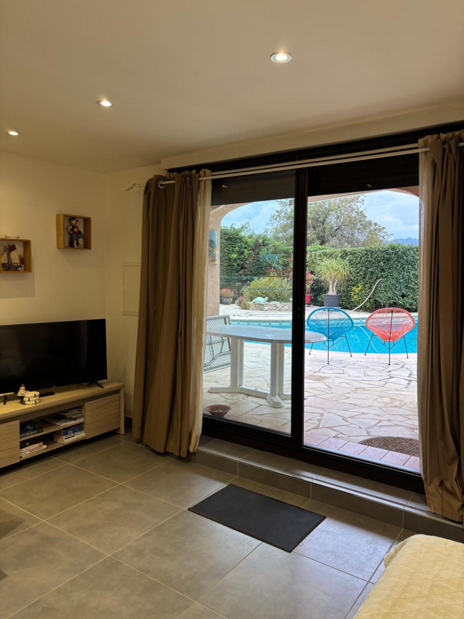 2 Pieces Rdc Villa Piscine La Roquette-sur-Siagne Zewnętrze zdjęcie
